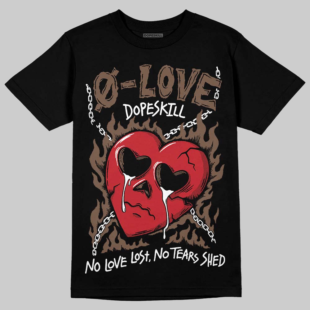 Olive 9s DopeSkill T-Shirt Crying Heart Graphic