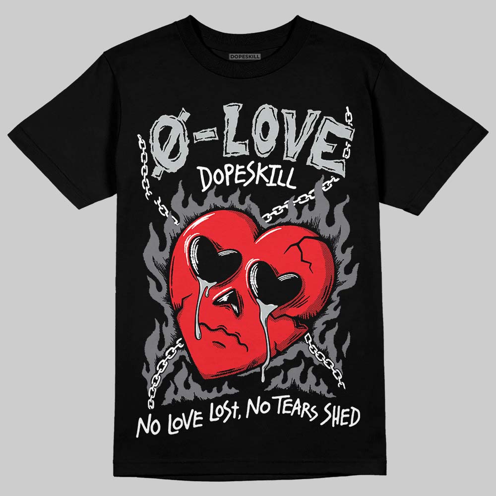 Fear 4s DopeSkill T-Shirt Crying Heart Graphic