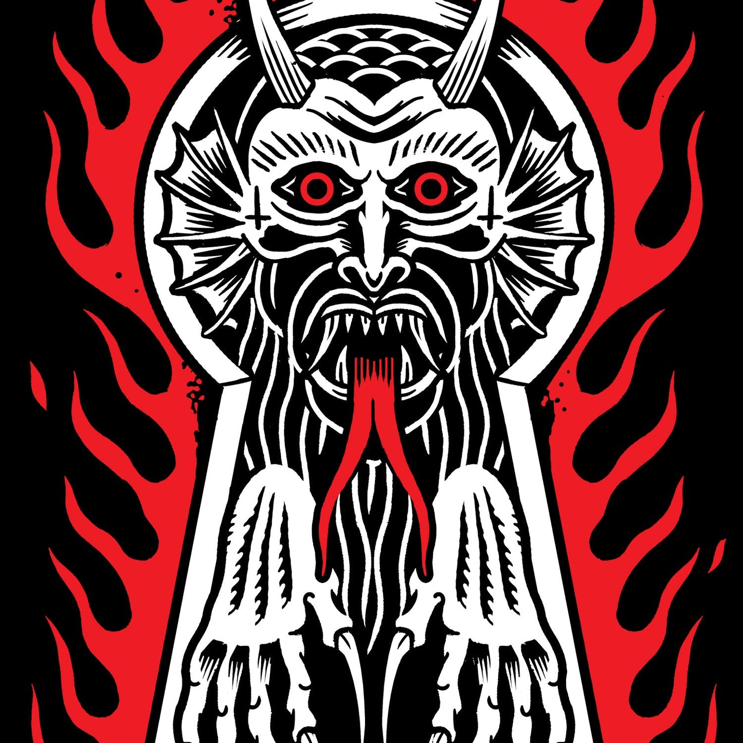 Necro "Fire Demon" T-Shirt