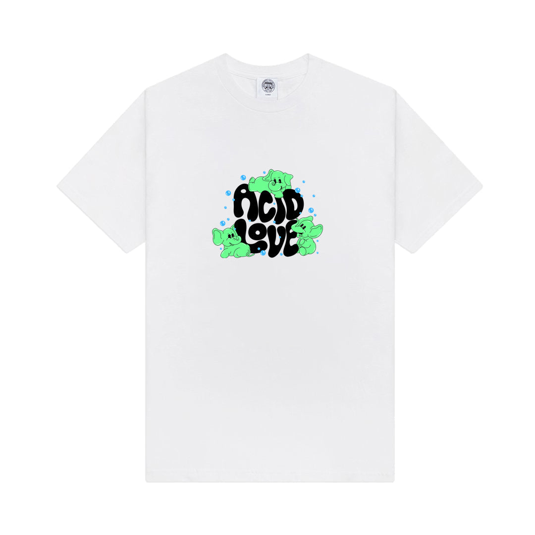 ACID LOVE 0.06 'Fantasy' Tee - White