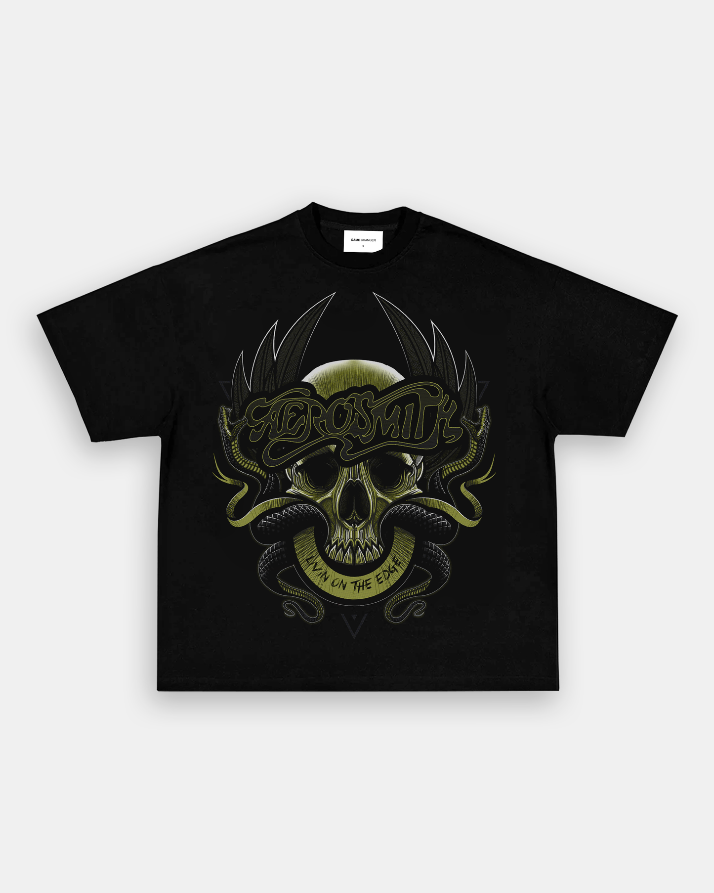 AEROSMITH LIVING ON THE EDGE TEE Style001