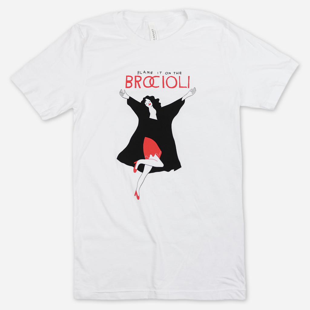 The Brocioli White T-Shirt