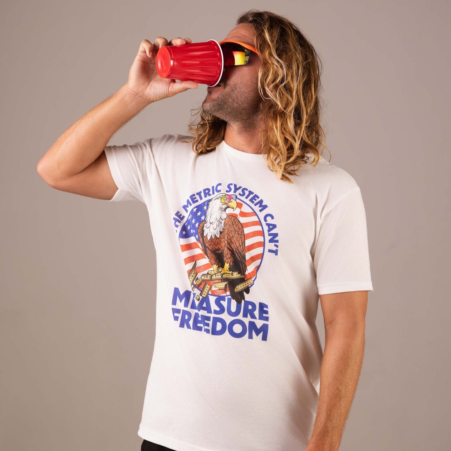 Metric System Can't Measure Freedom T Shirt