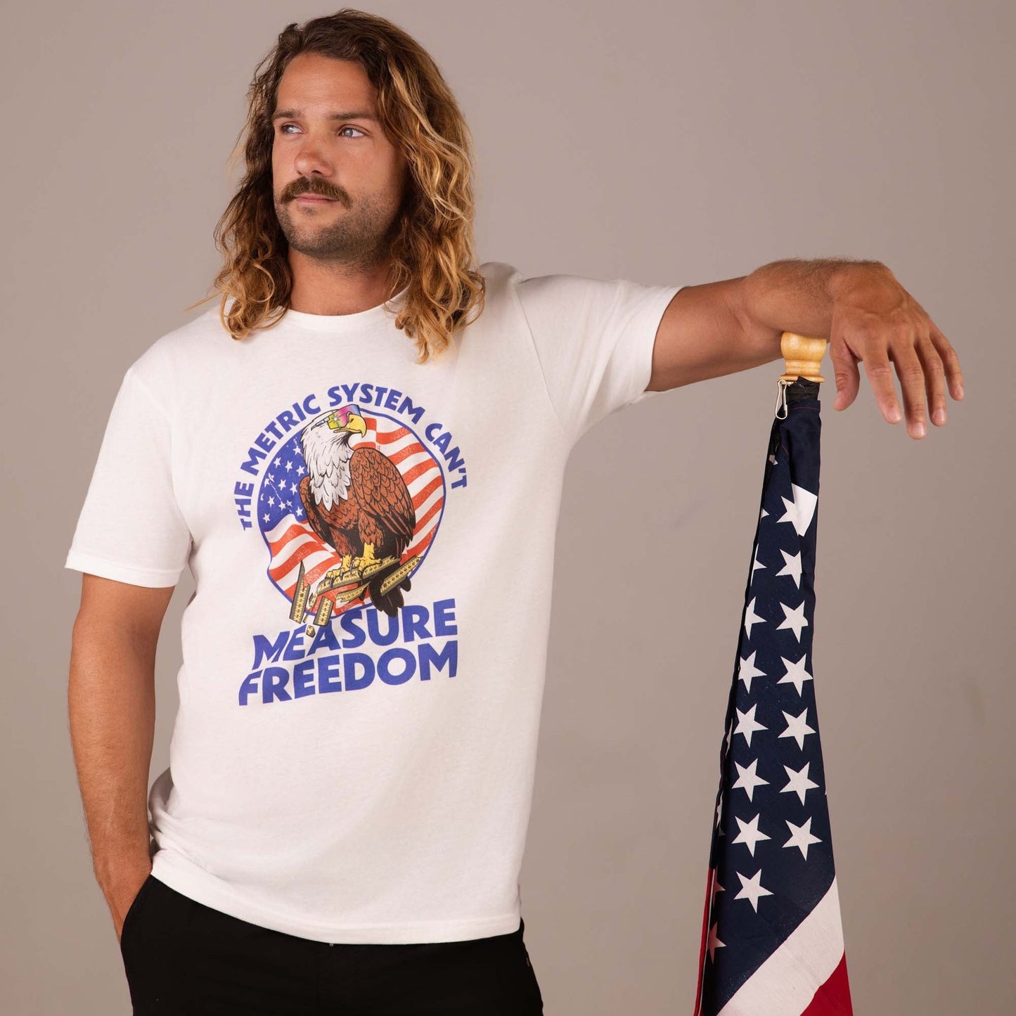 Metric System Can't Measure Freedom T Shirt
