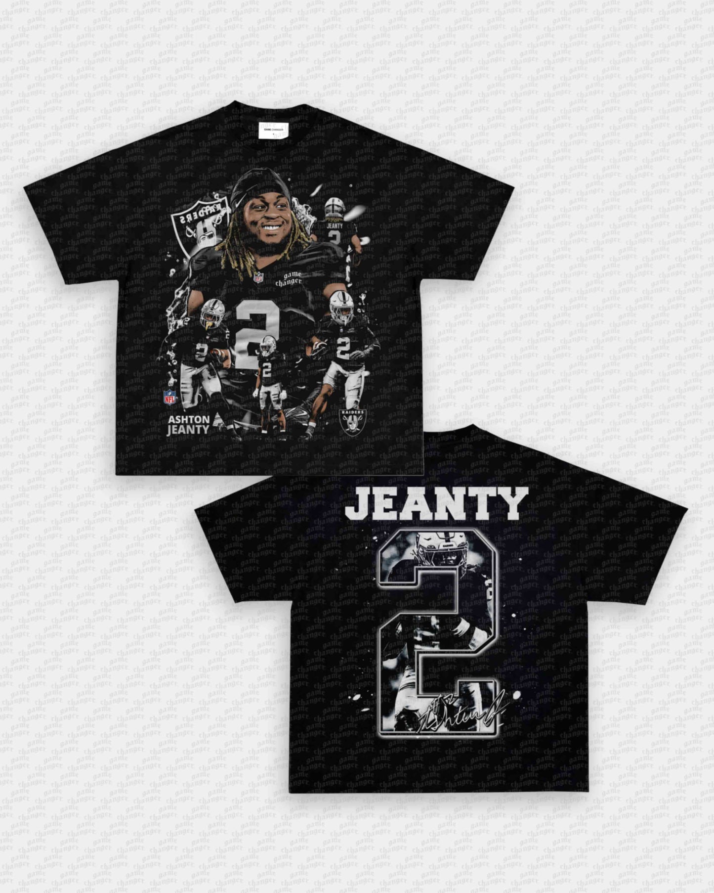 ASHTON JEANTY - RAIDERS TEE - [DS] Style001