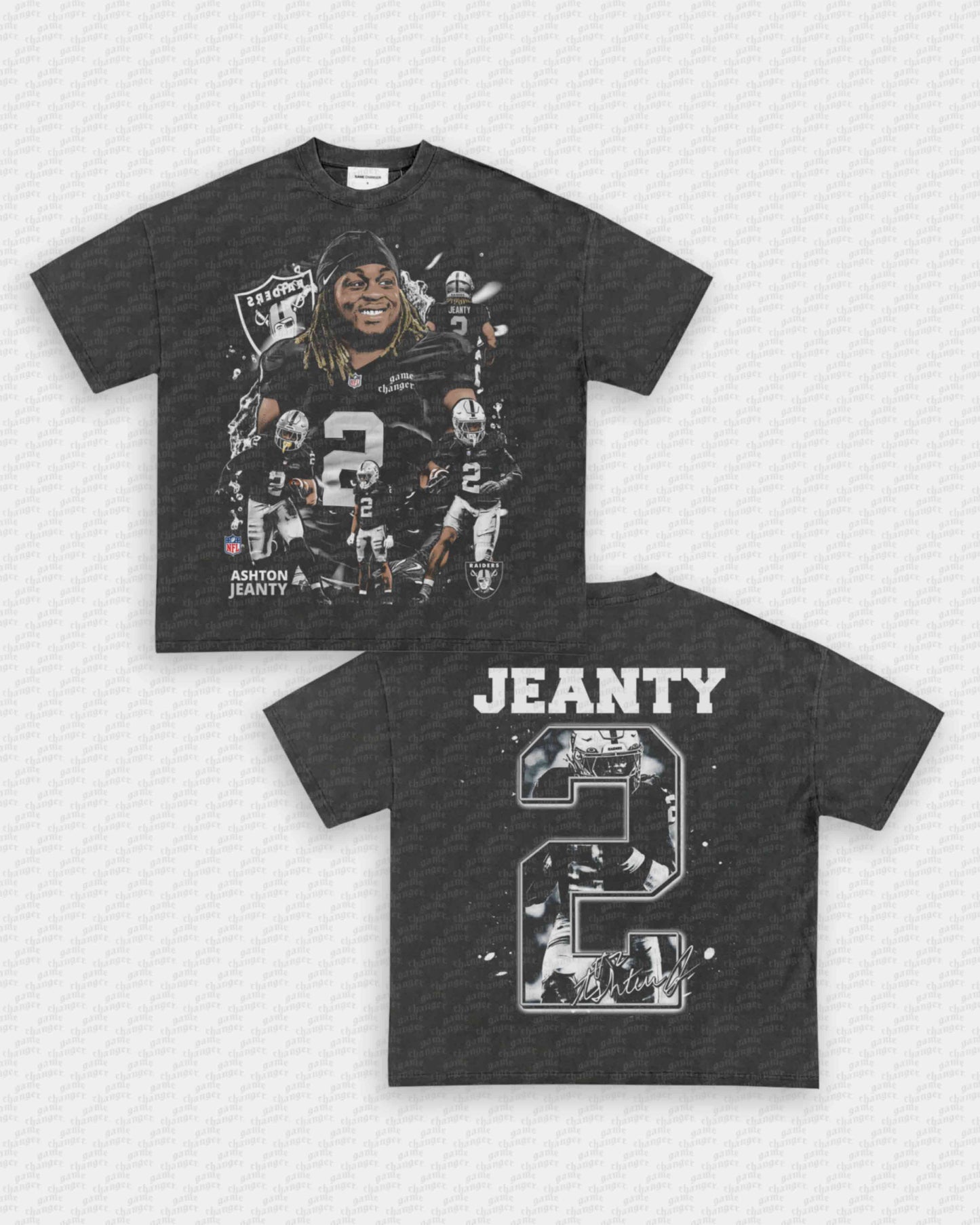 ASHTON JEANTY - RAIDERS TEE - [DS] Style001