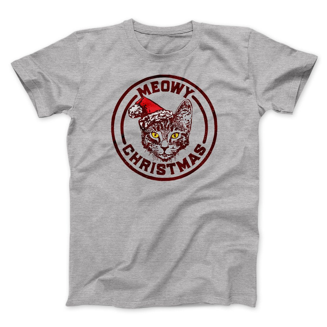 Meowy Christmas Men/Unisex T-Shirt