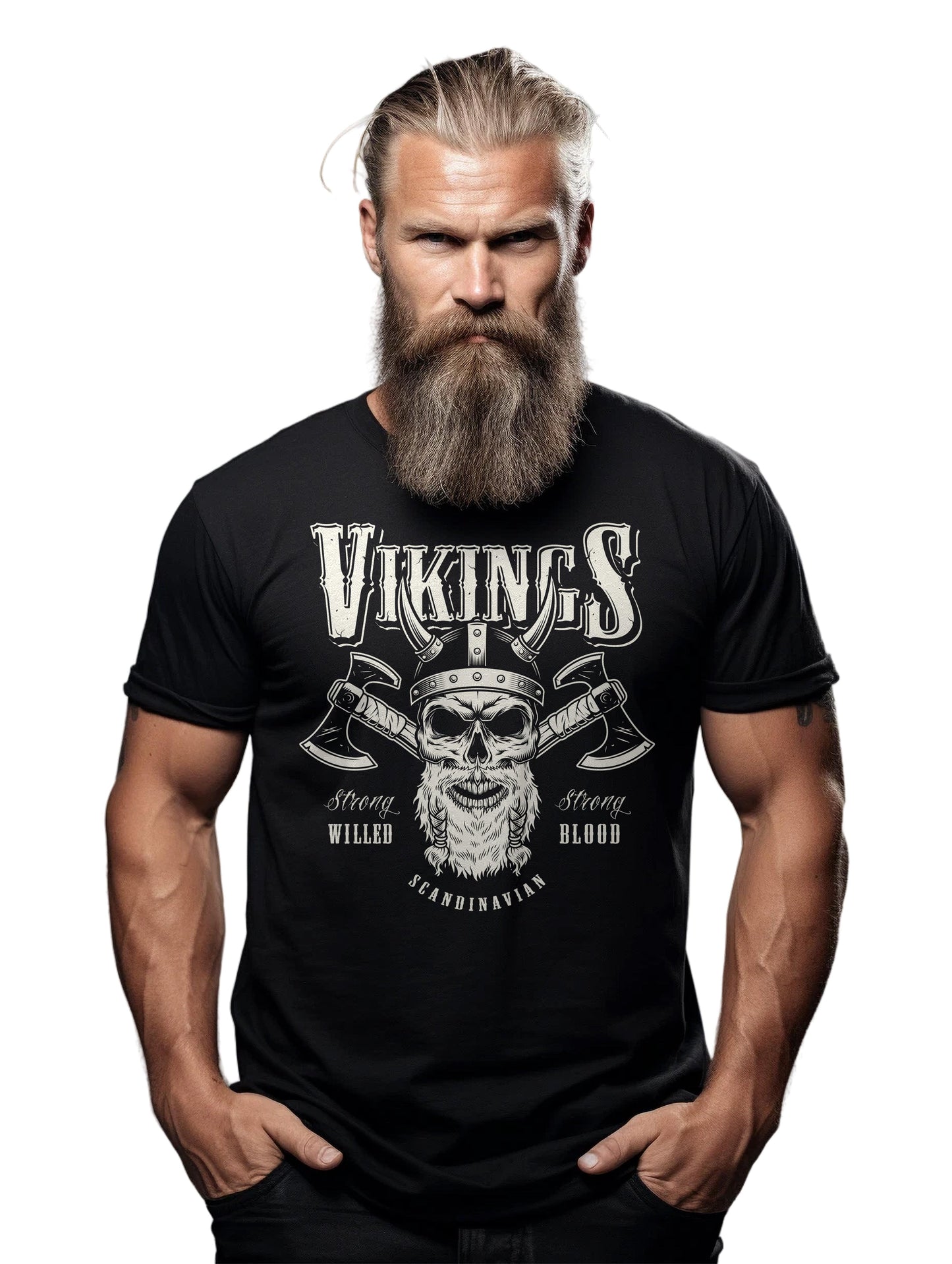 Axe & Vikings Funny and T-Shirt