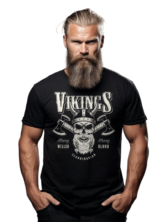 Axe & Vikings Funny and T-Shirt