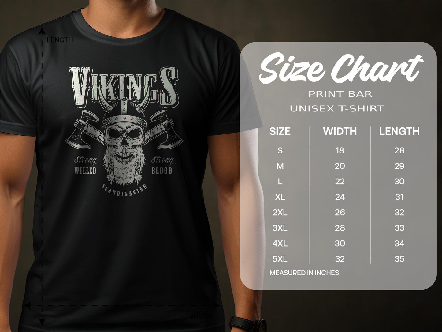 Axe & Vikings Funny and T-Shirt