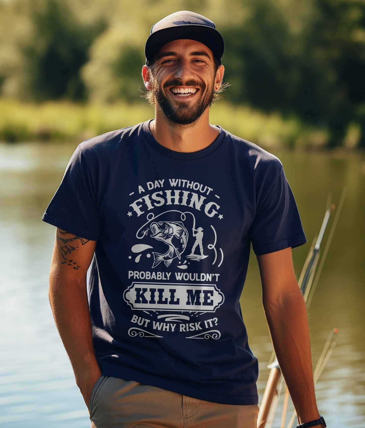 A Day Without Fishing Wouldn't T-Shirt
