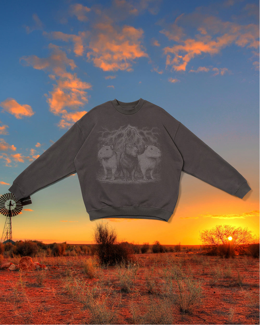 No Cap Sweatshirt
