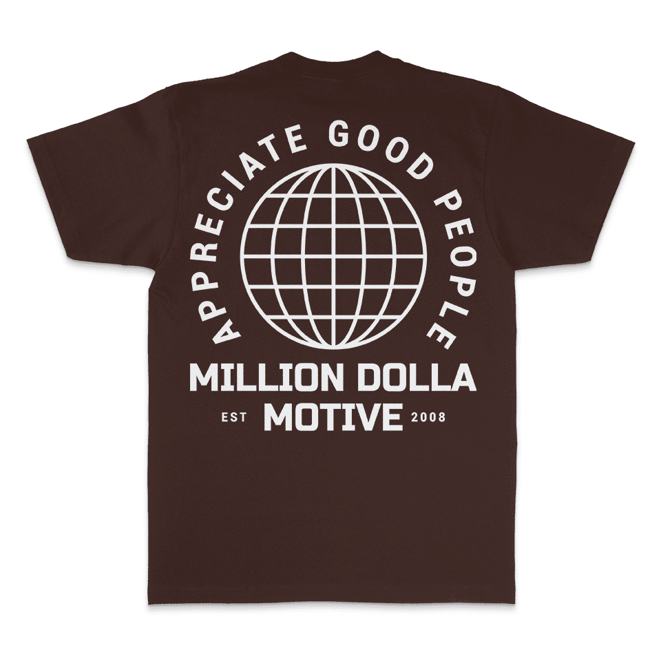 Appreciate Good People - Brown T-Shirt