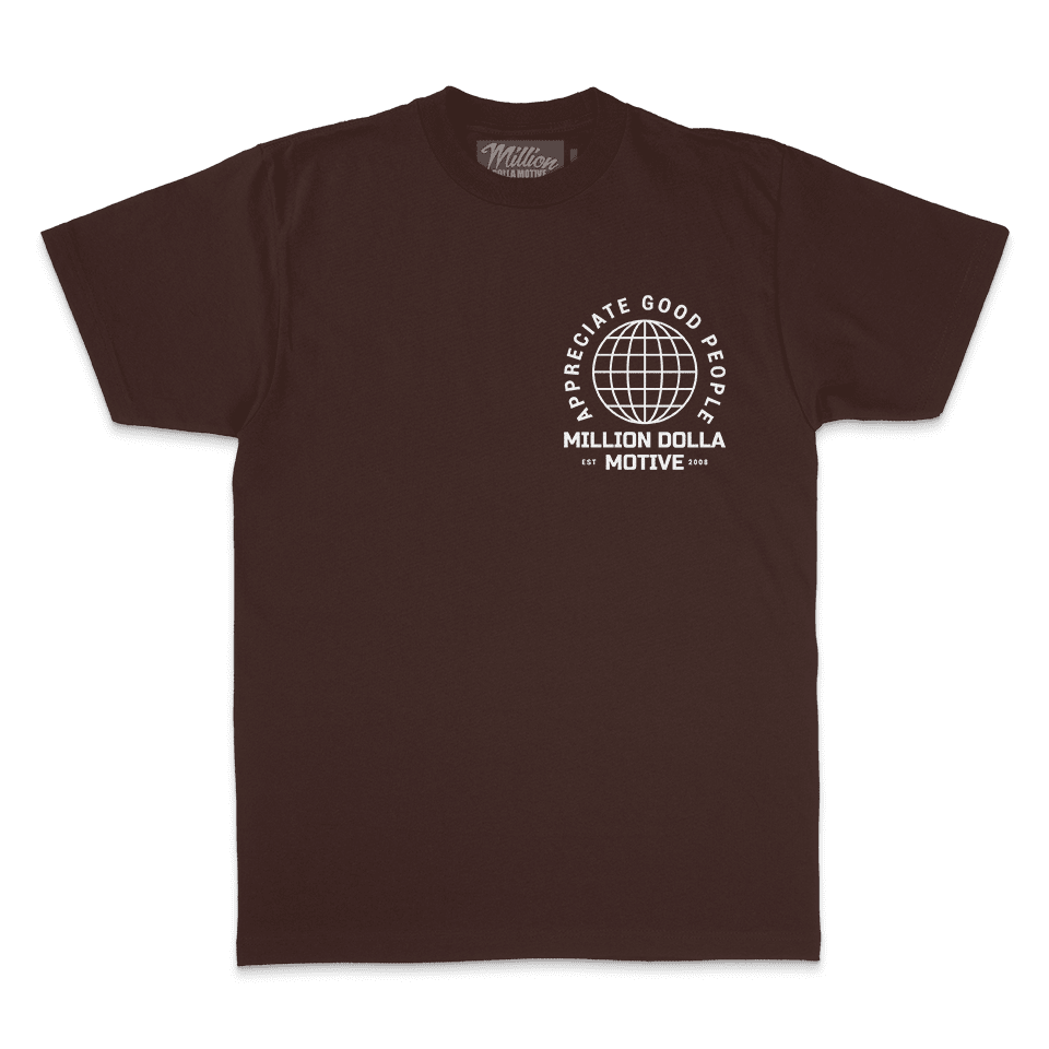 Appreciate Good People - Brown T-Shirt