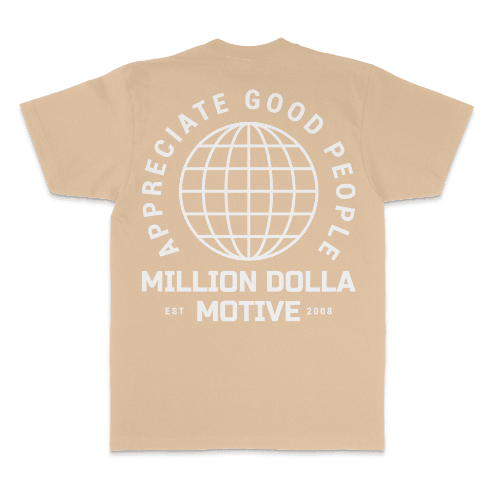 Appreciate Good People - Khaki T-Shirt