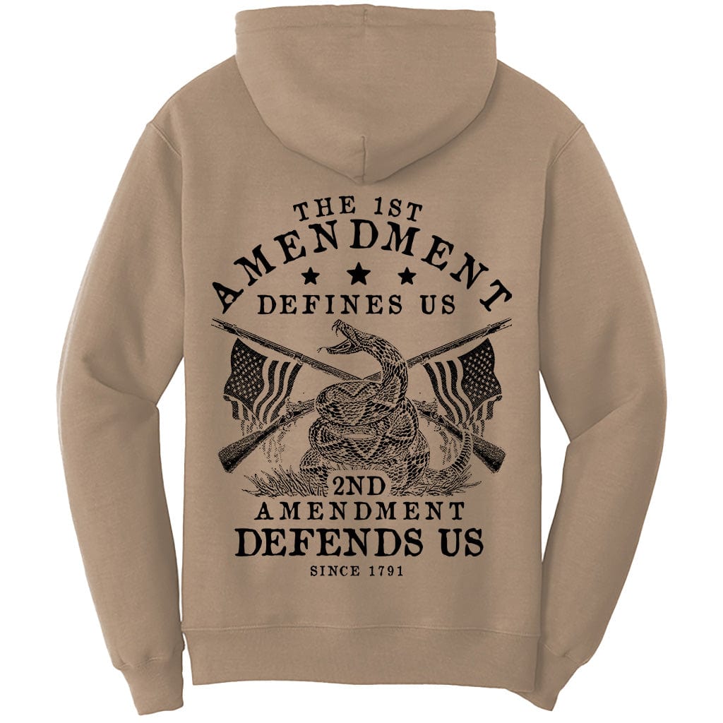 The 1st Amendment Defines Us T-Shirt (O) Style001