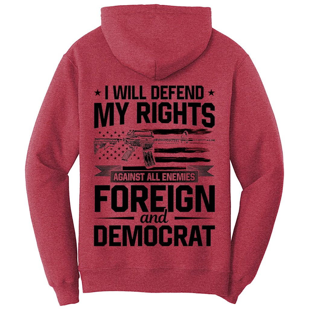 I Will Defend My Rights T-Shirt (O) Style001