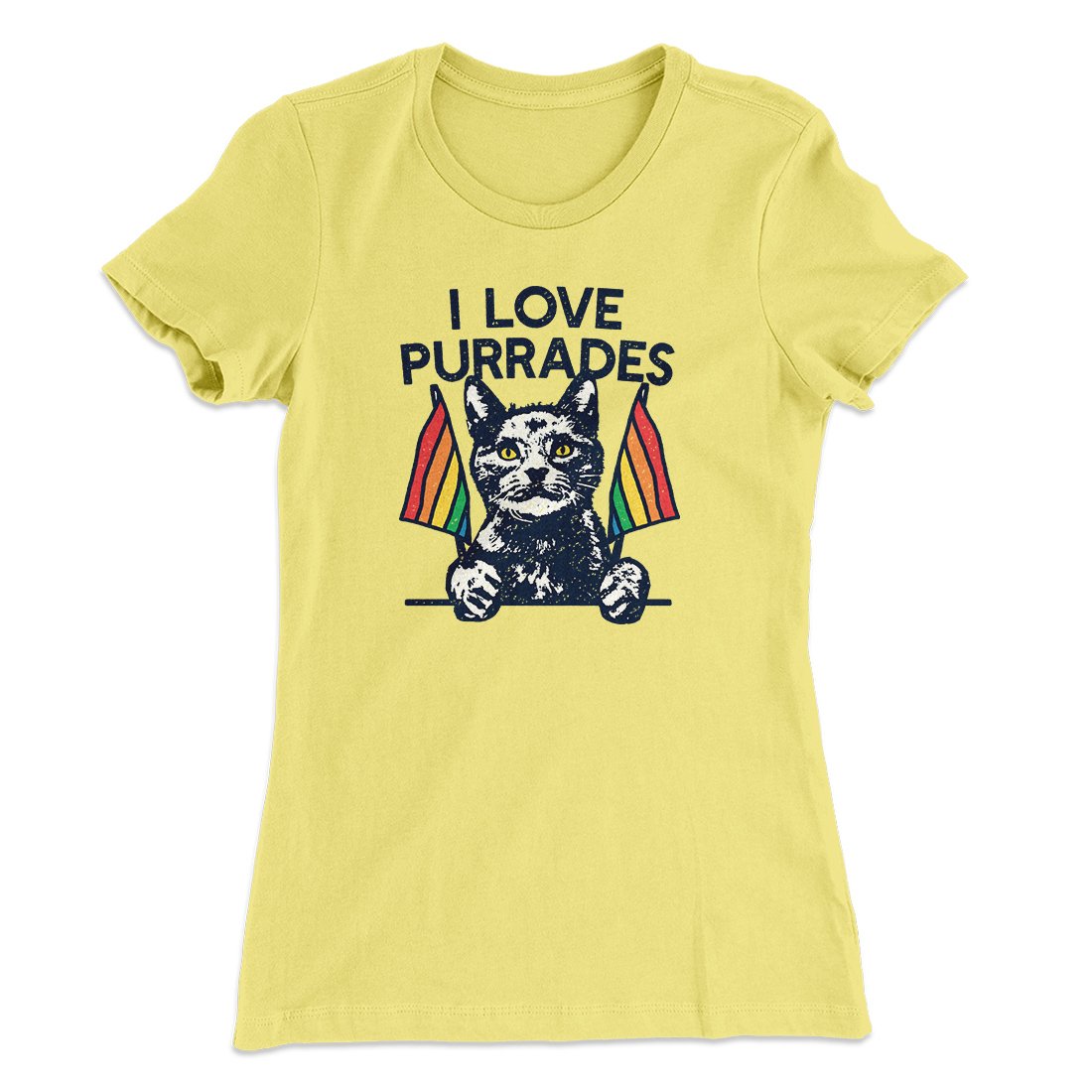 I Love Purrades Women's T-Shirt