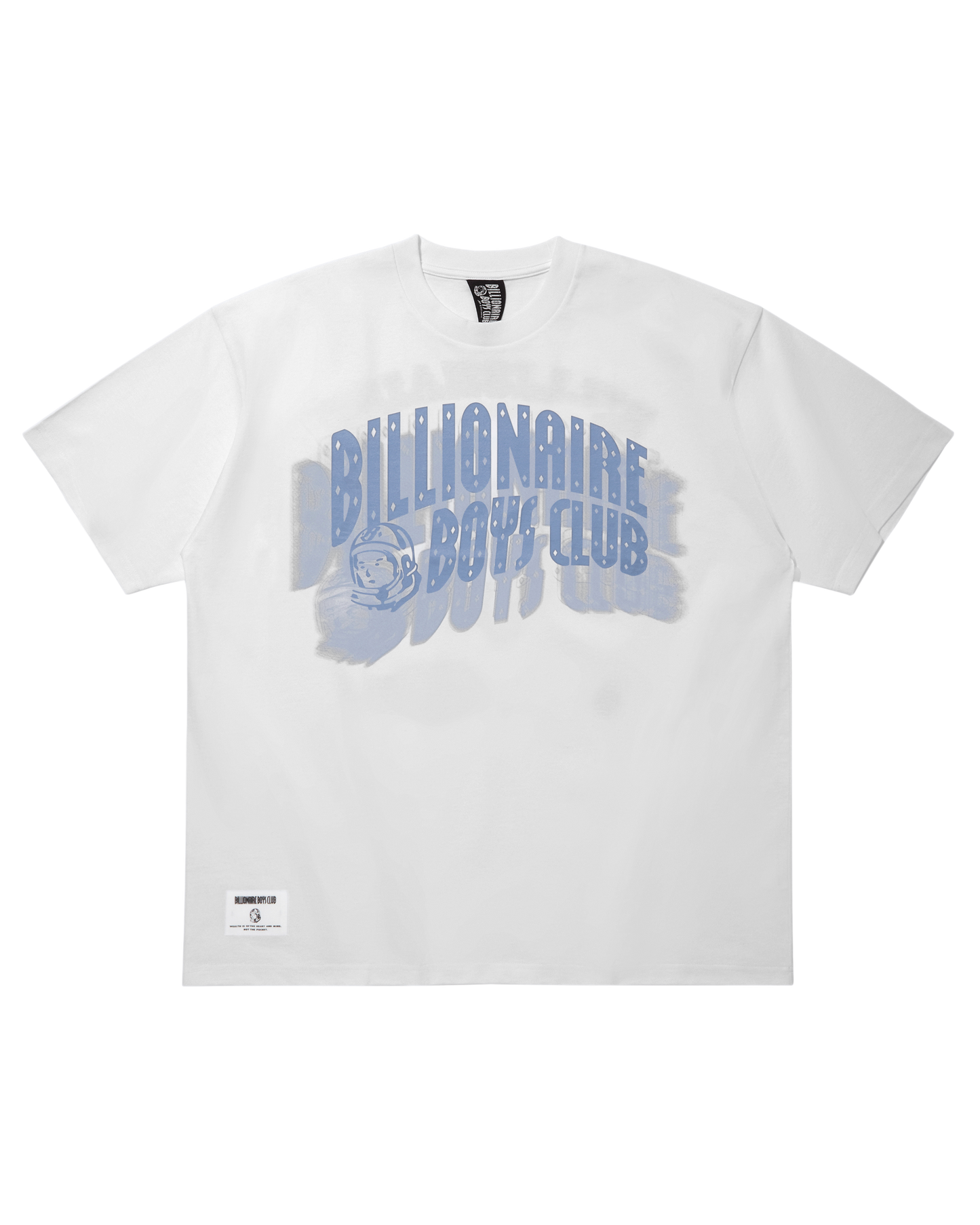 Cotton T-Shirt Blurry Arch Logo Style001