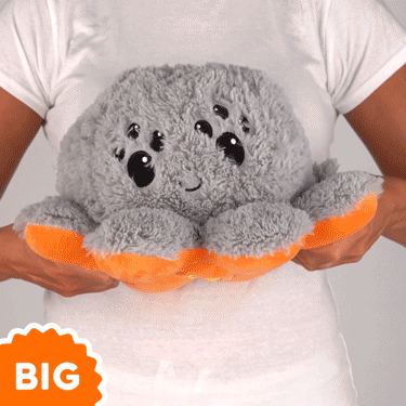TeeTurtle Big Reversible Spider Plushie