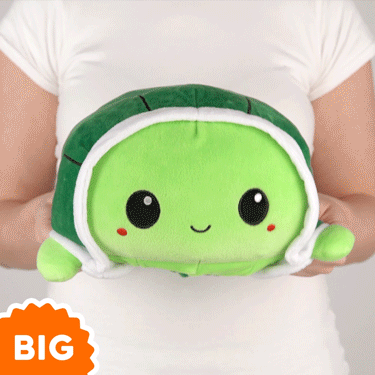 TeeTurtle Big Reversible Turtle Plushie (Green)