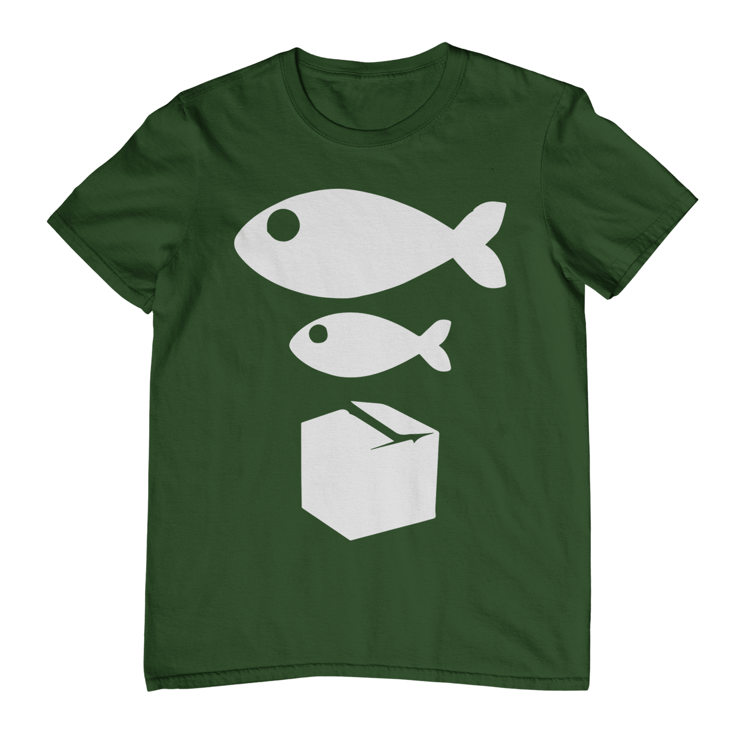 Big Little Fish Box TShirt Dive