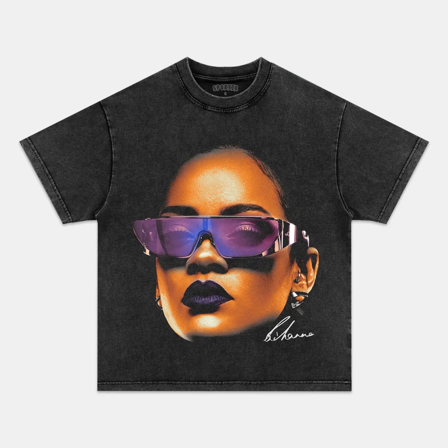 BIG FACE RIHANNA TEE Style003