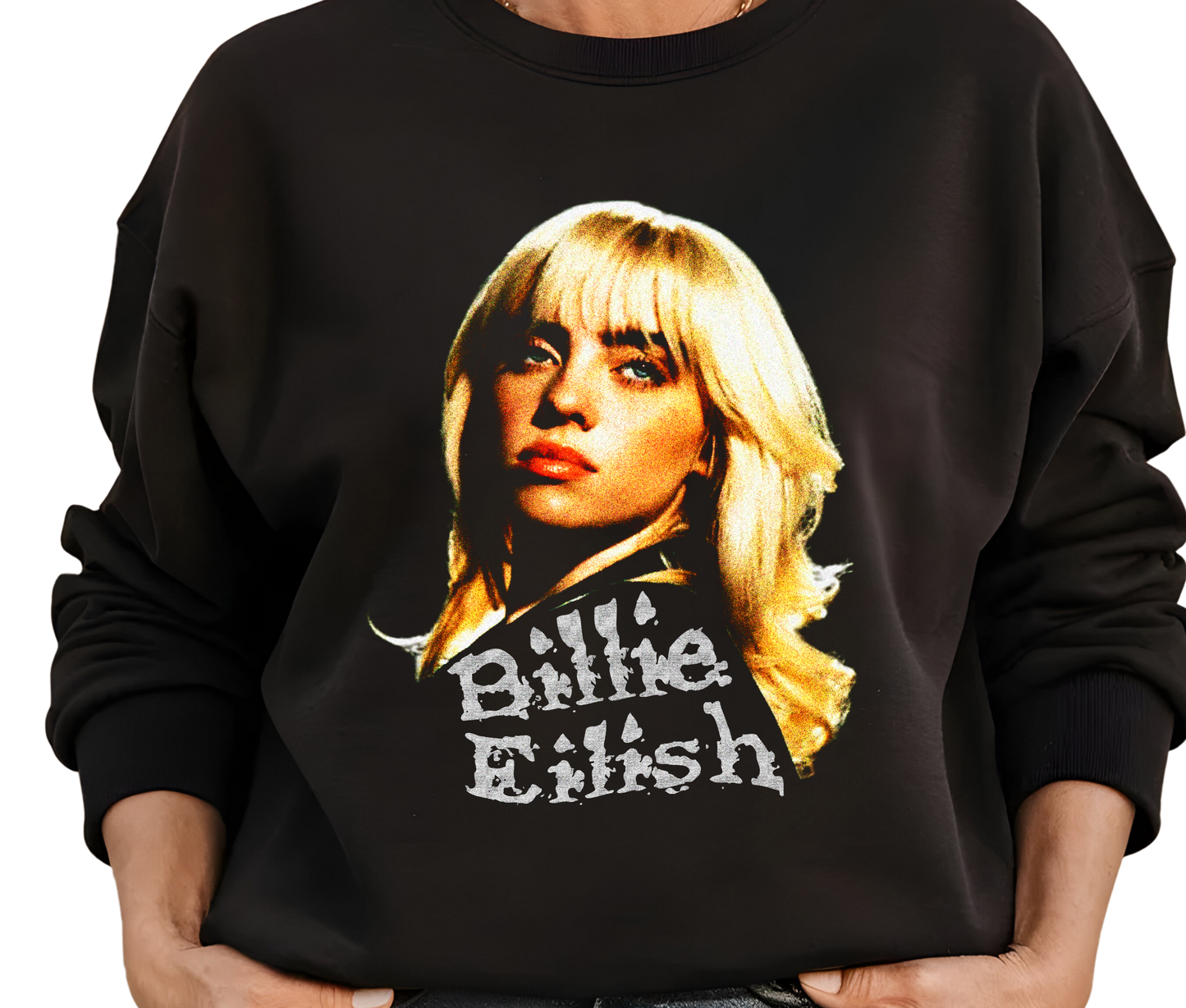 Billie Rare Music Merch Sweatshirt – Retro Streetwear Sweater, Unisex Fit for Fans