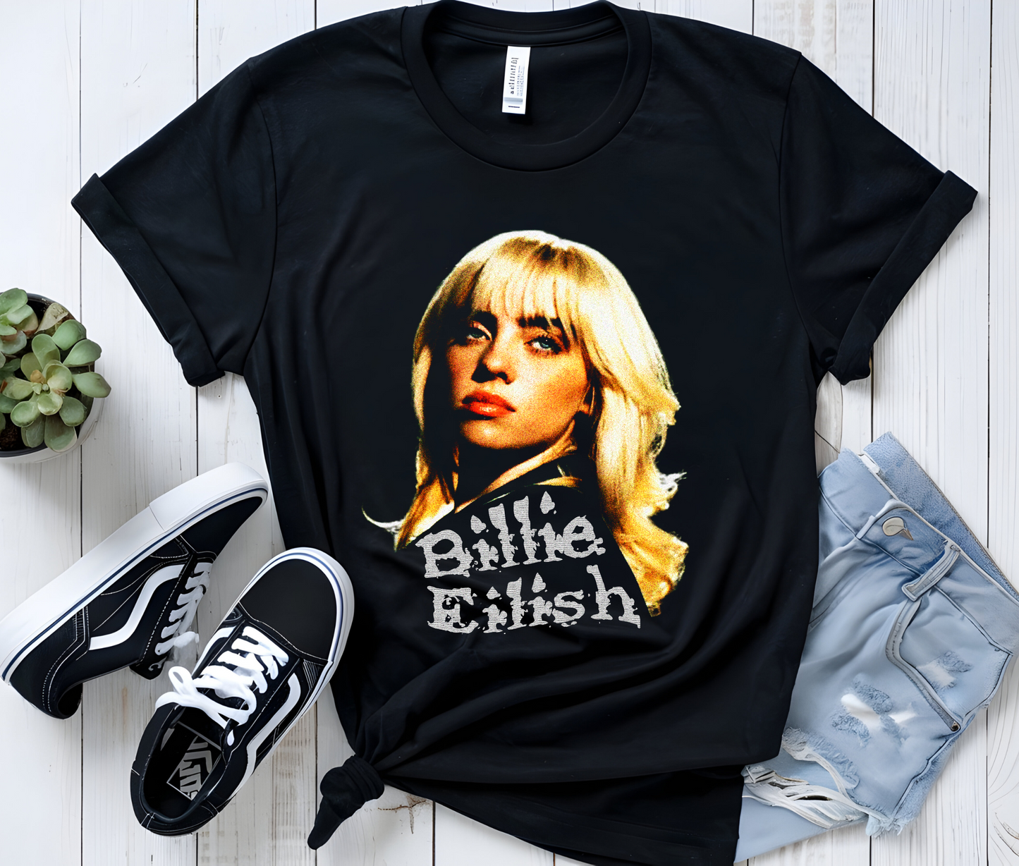 Billie Rare Music Merch Graphic Tee – Retro Streetwear T-Shirt, Unisex Fit for Fans