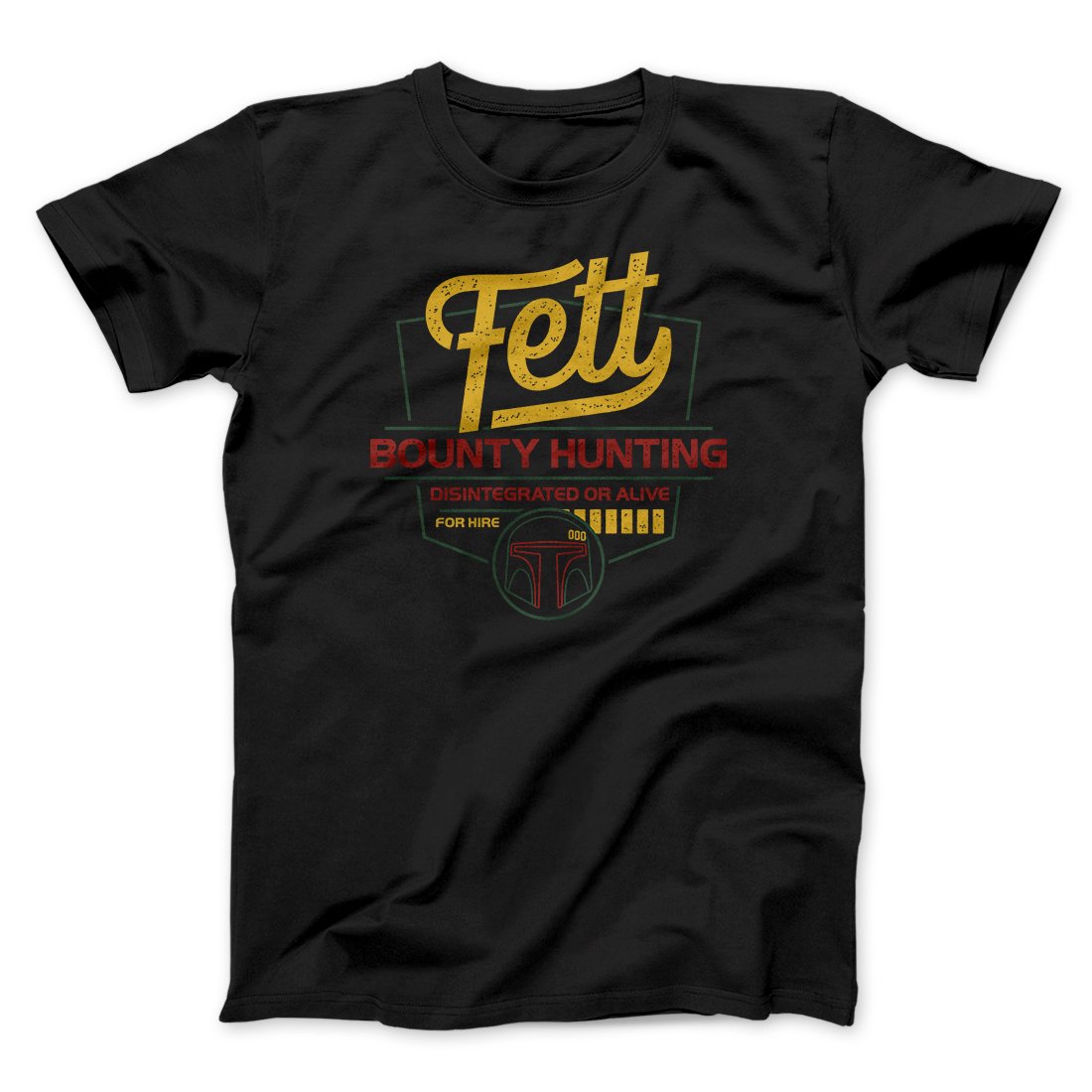 Fett Bounty Hunting Funny Movie Men/Unisex T-Shirt