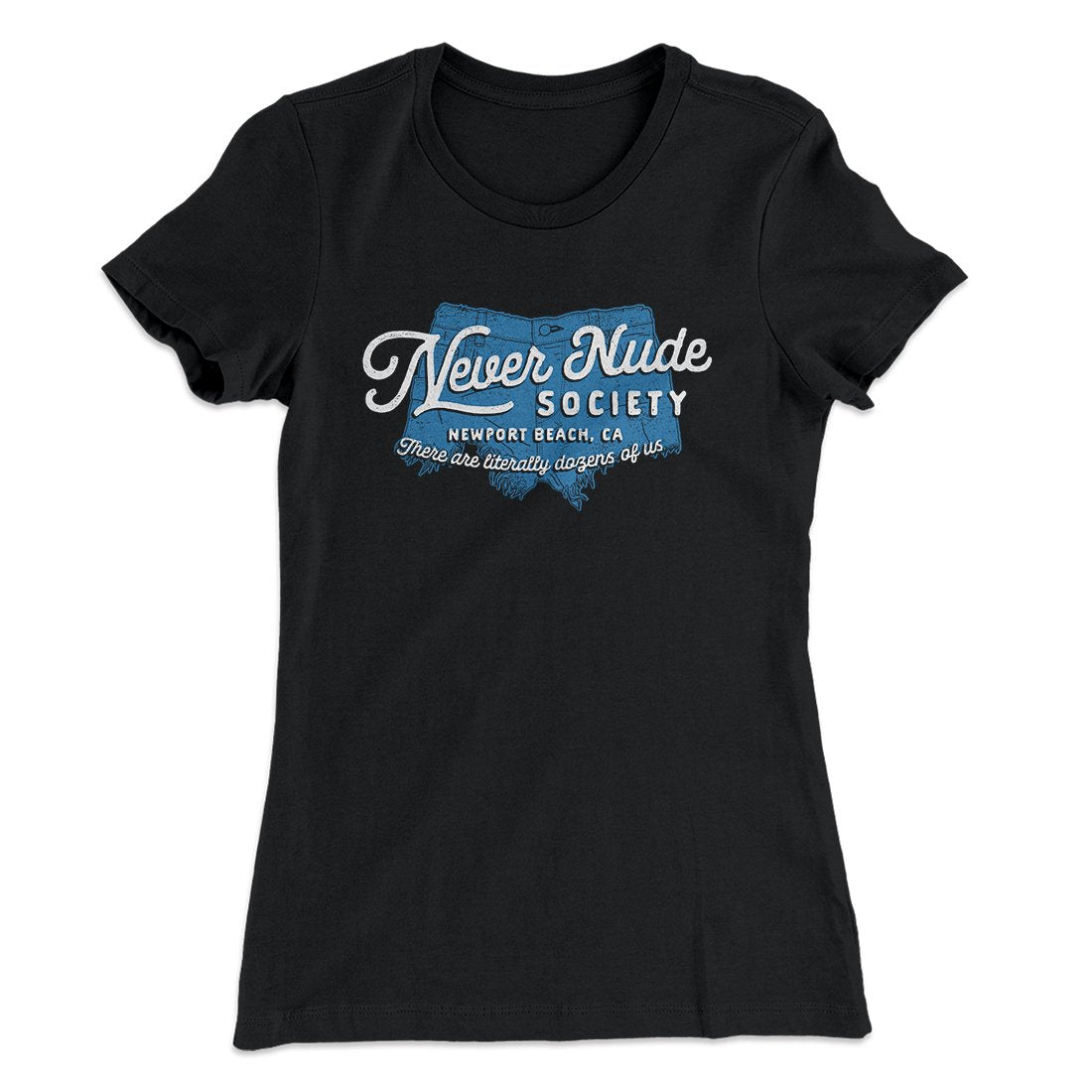Never Nude Society Women's T-Shirt