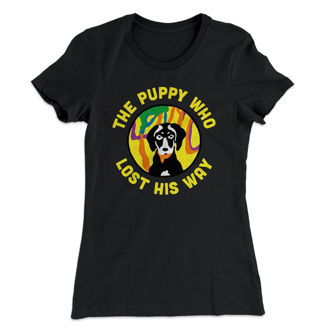 The Puppy Who Lost His Way Women's T-Shirt