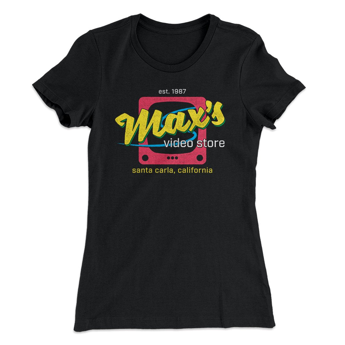 Max's Video Store Women's T-Shirt