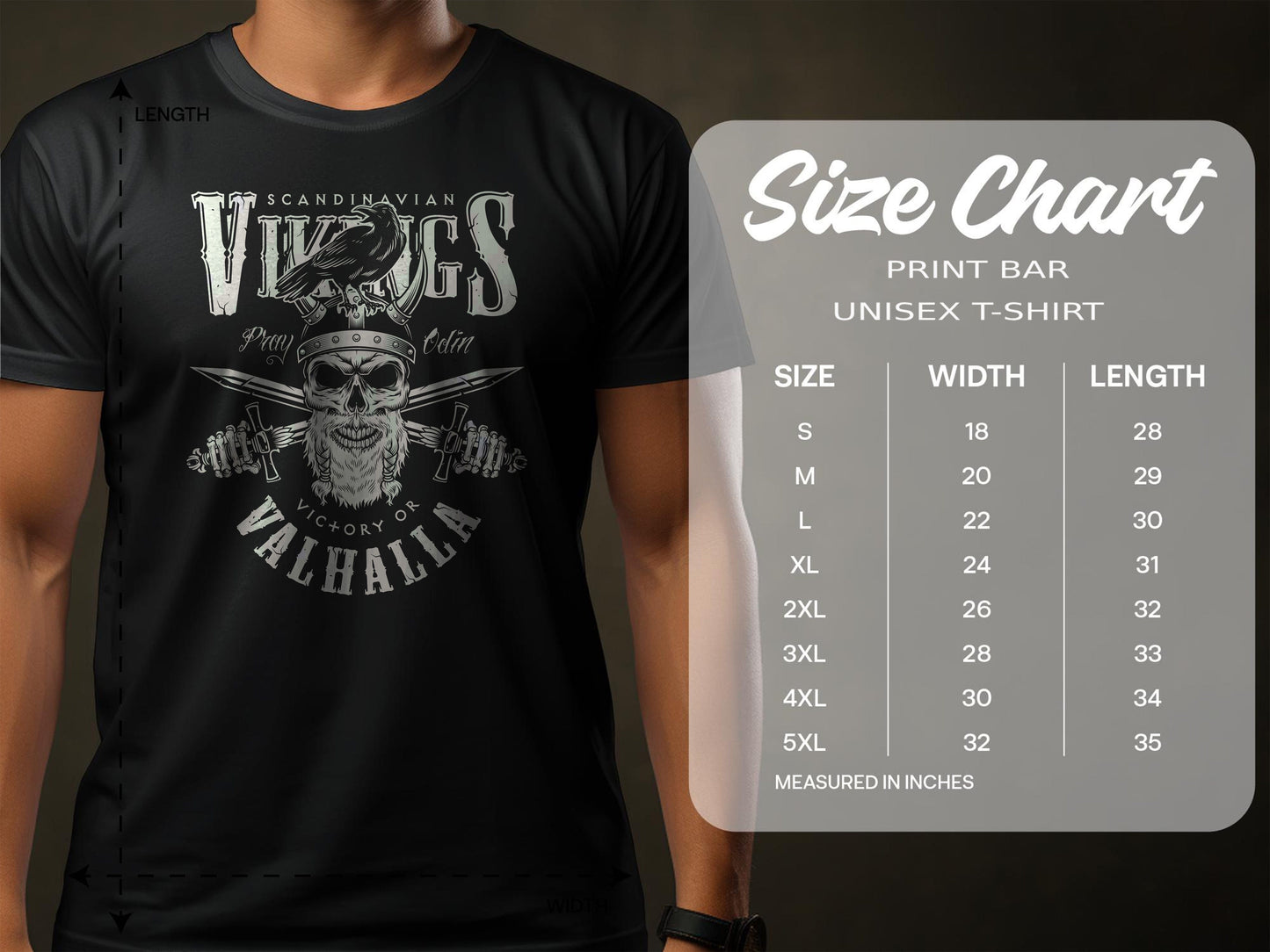 Bones & Swords Viking T-Shirt
