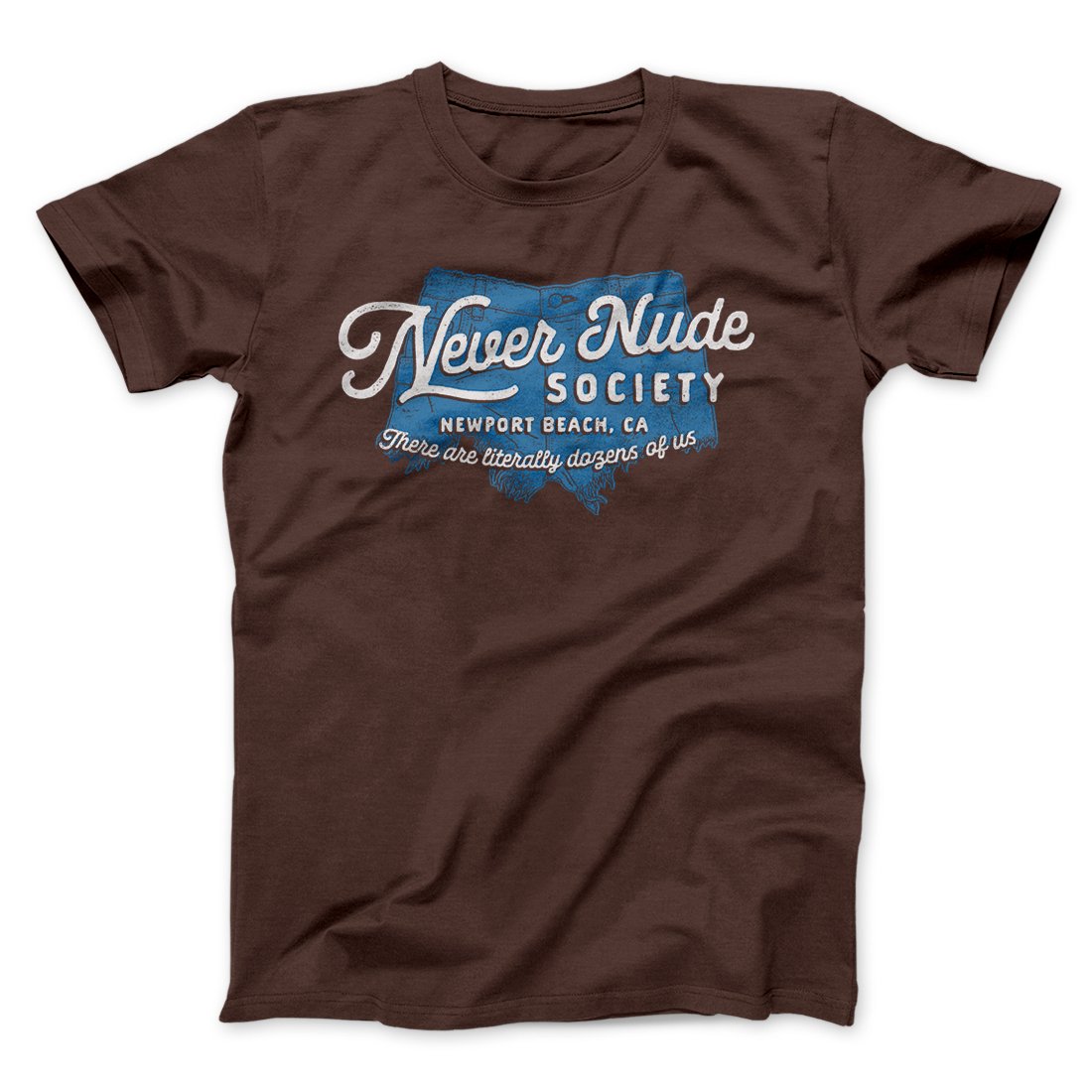 Never Nude Society Men/Unisex T-Shirt
