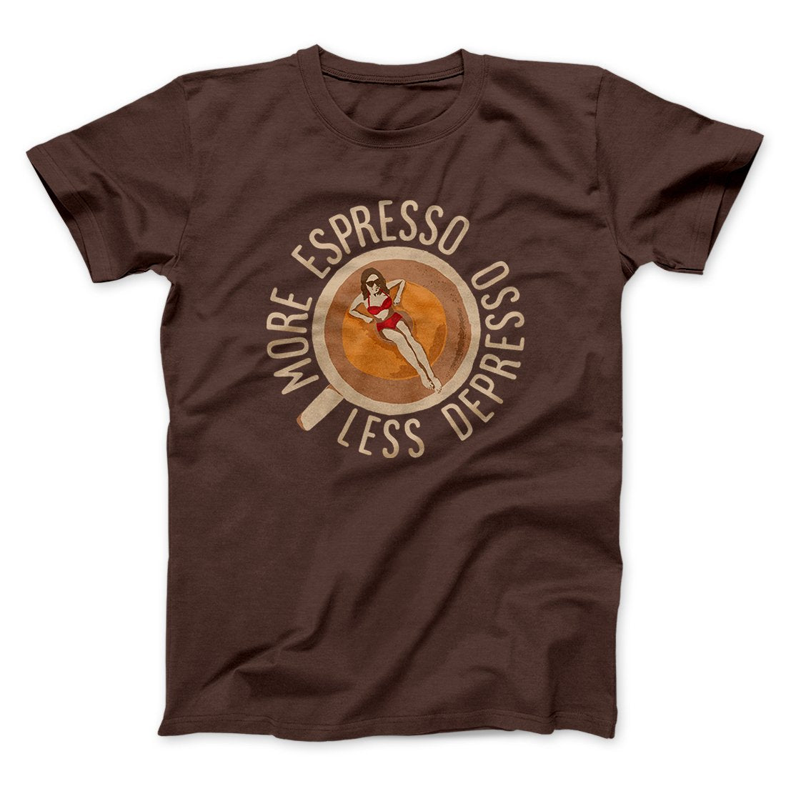 More Espresso Less Depresso Men/Unisex T-Shirt