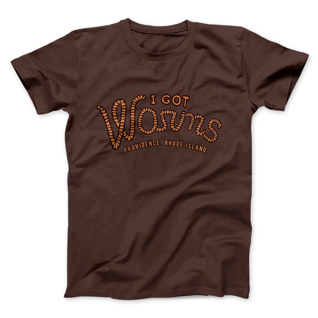 I Got Worms Funny Movie Men/Unisex T-Shirt