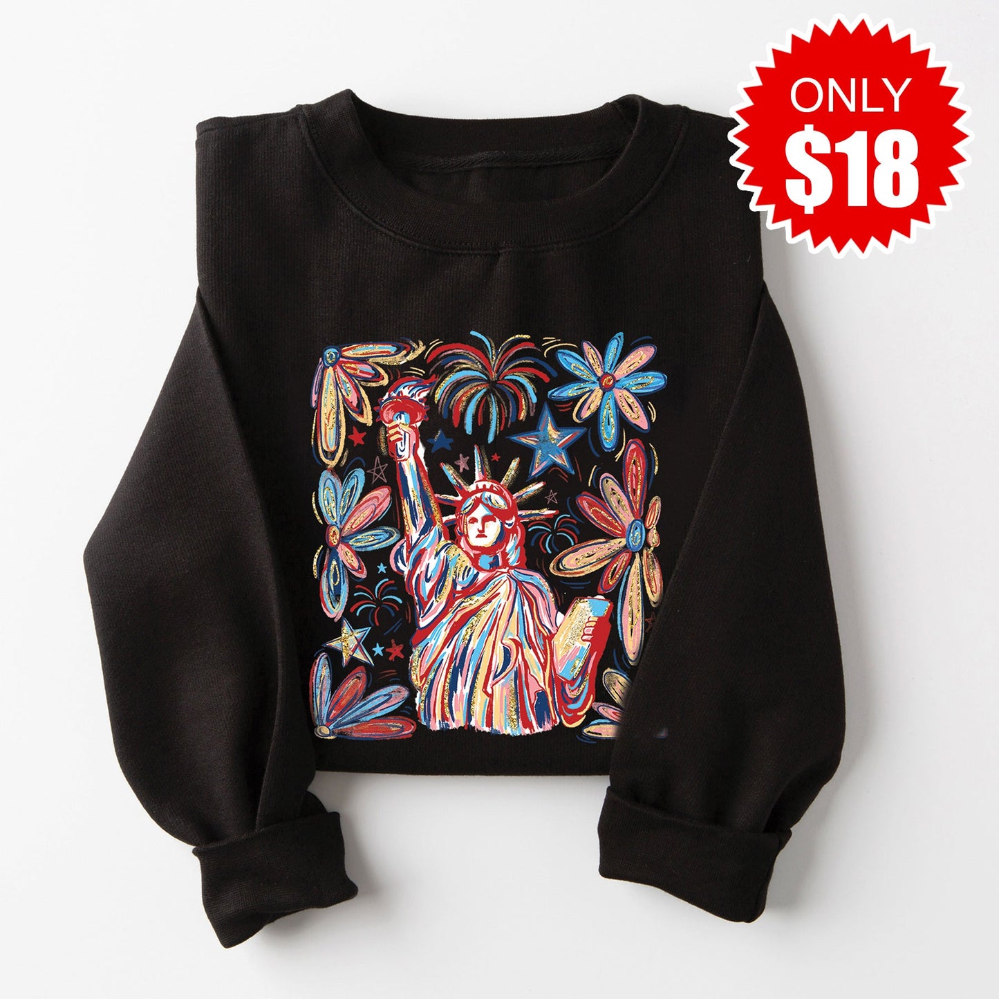 Liberty Sweatshirt - Black - 18