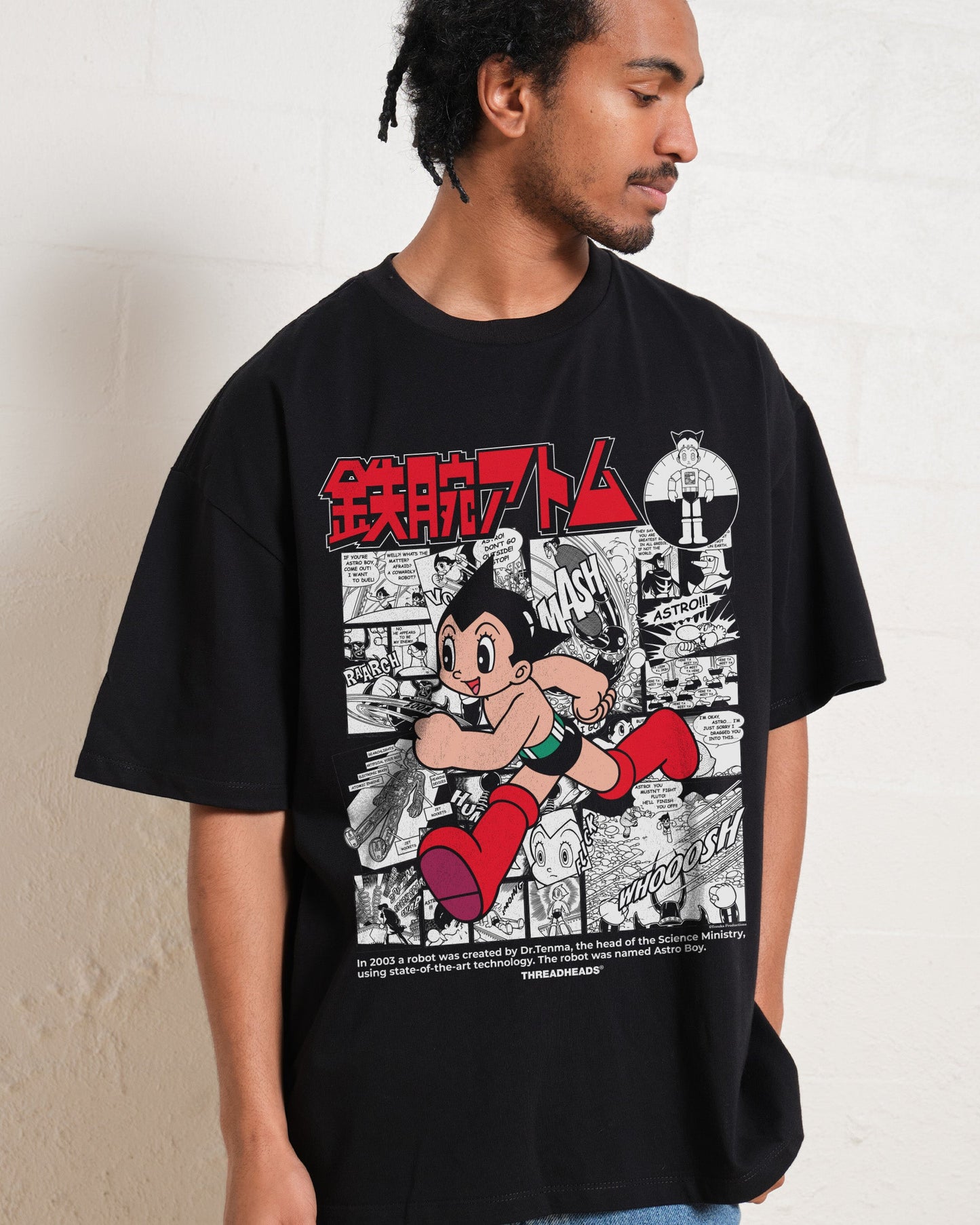 Manga Story Astro Boy Oversized Tee