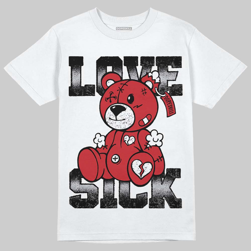 Black Metallic Reimagined 5s DopeSkill T-Shirt Love Sick Graphic