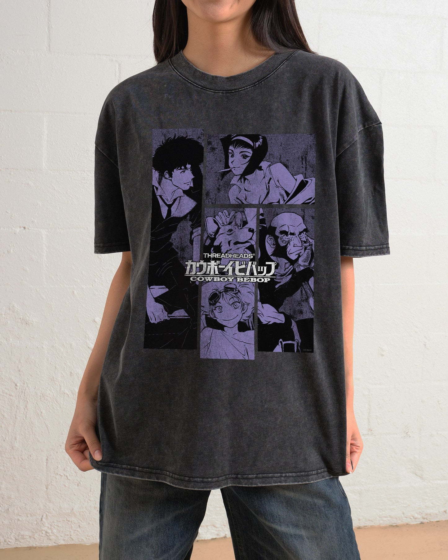 Cowboy Bebop The Gang Wash Tee