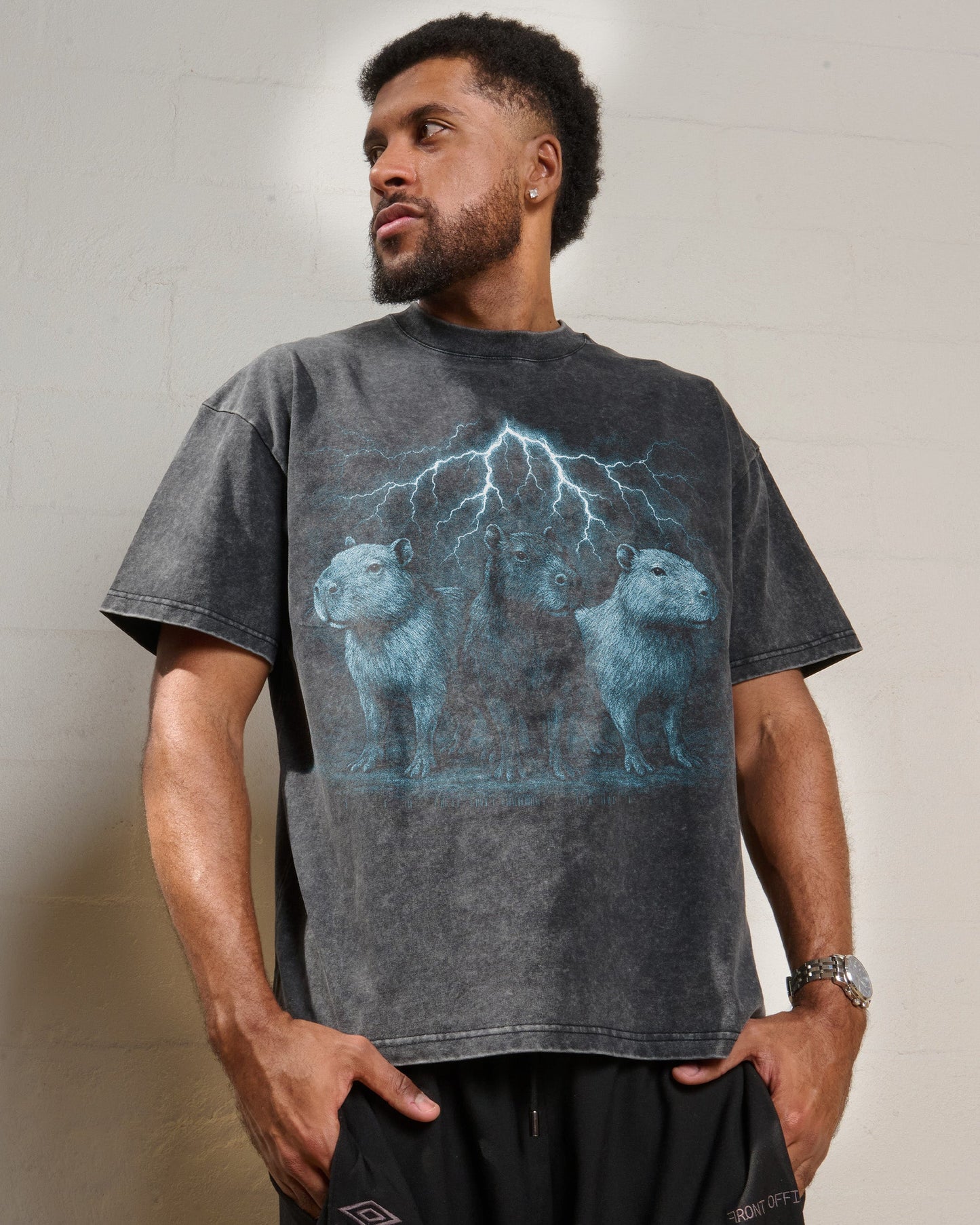No Cap Wash Tee