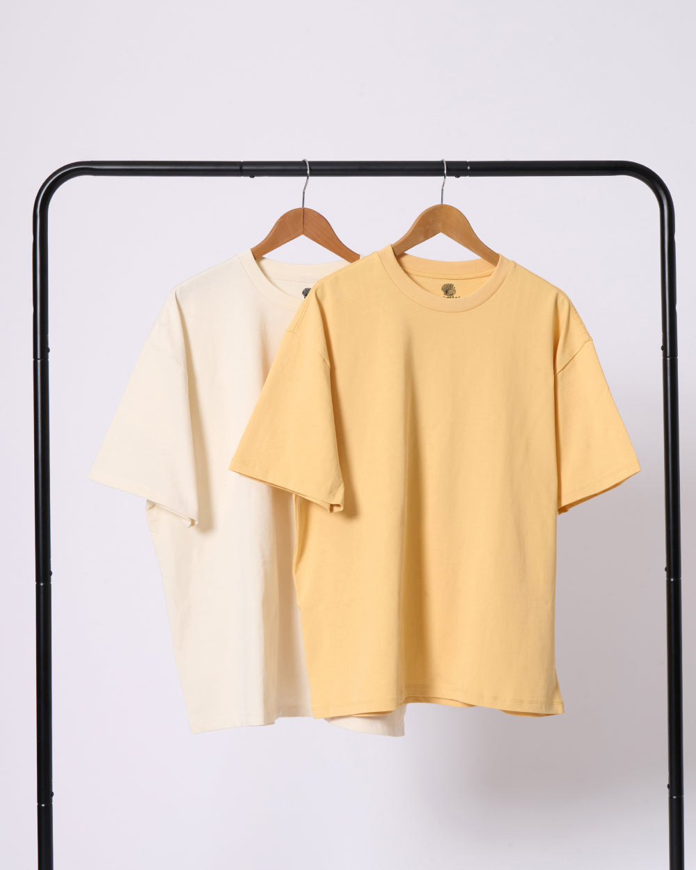 Oversized Tee 2 Pack: Natural, Ochre