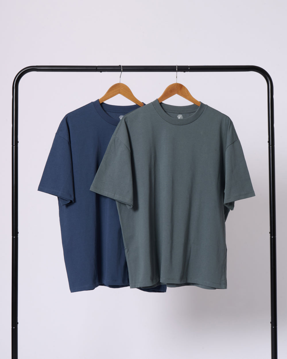 Oversized Tee 2 Pack: Navy, Sage