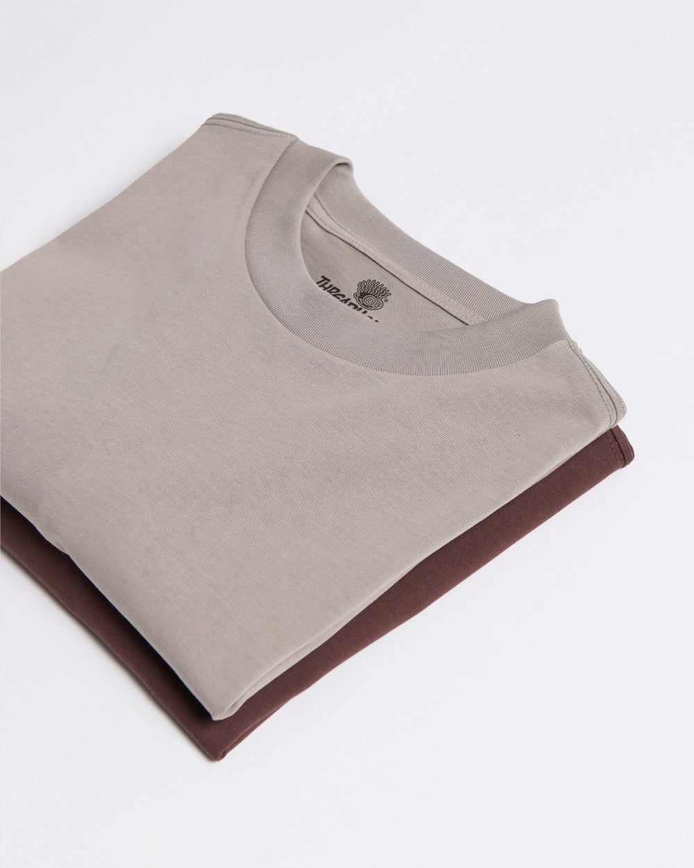 Oversized Tee 2 Pack: Buff, Brown