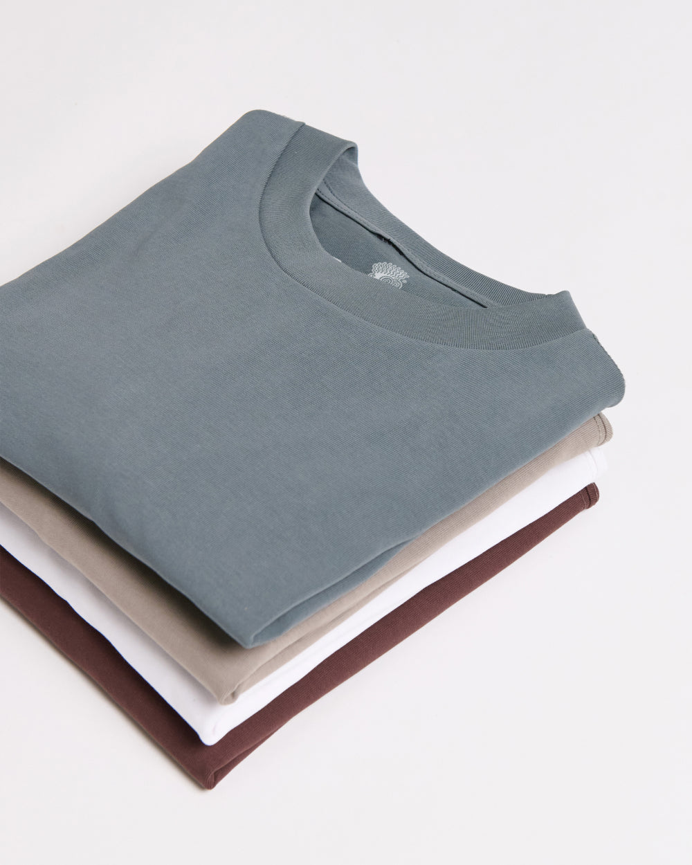 Oversized Tee 4 Pack: White, Buff, Sage, Brown