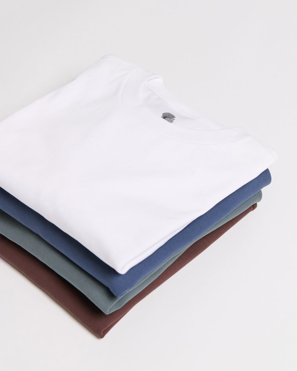 Oversized Tee 4 Pack: Black, Navy, Brown, White