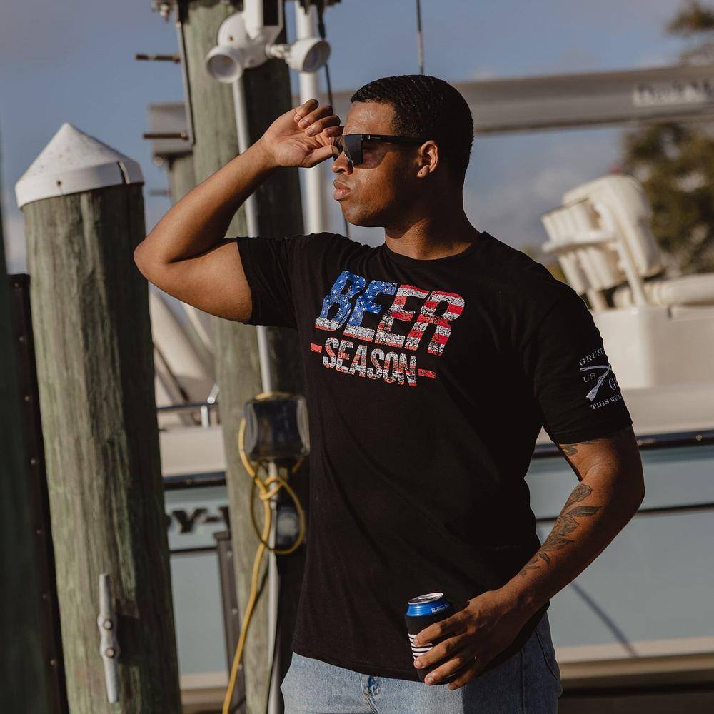 Beer Season T-Shirt - Black
