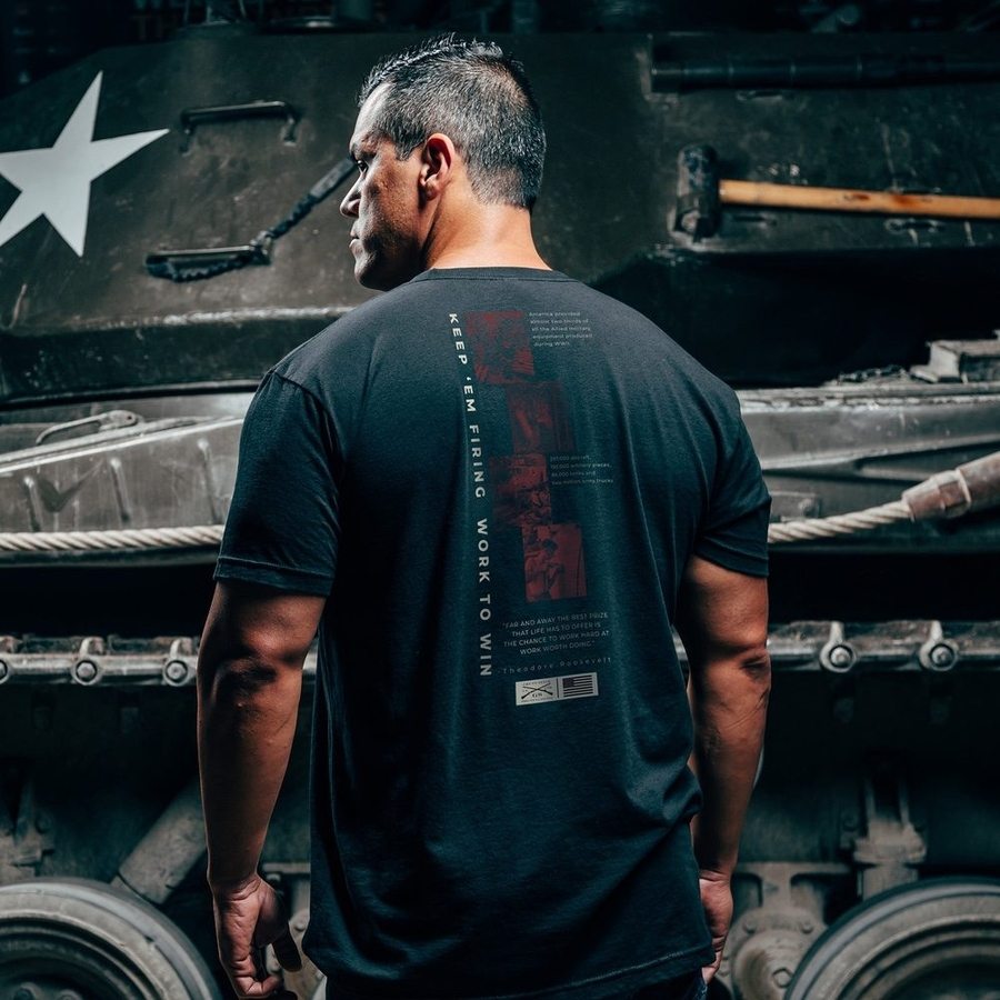 Work To Win T-Shirt - Black