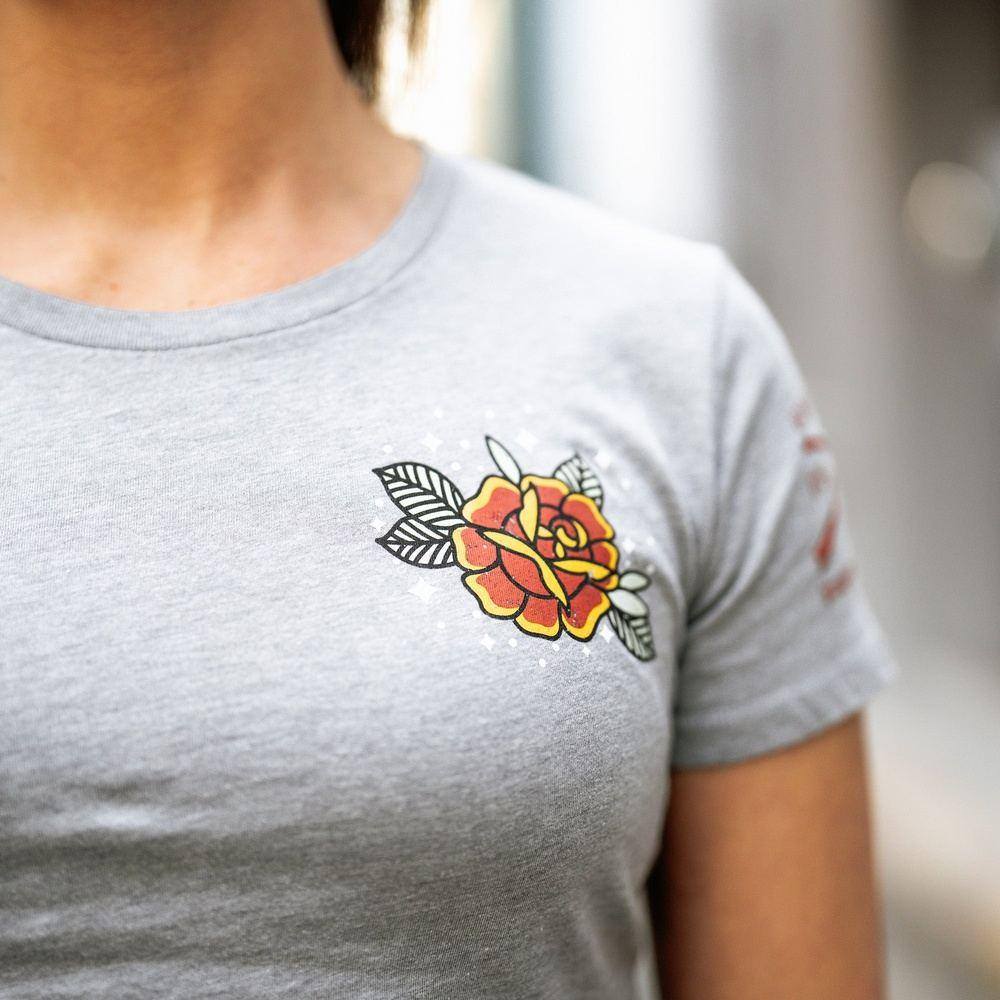 Women's Leader Of The Pride Slim Fit T-Shirt - Dark Heather Gray